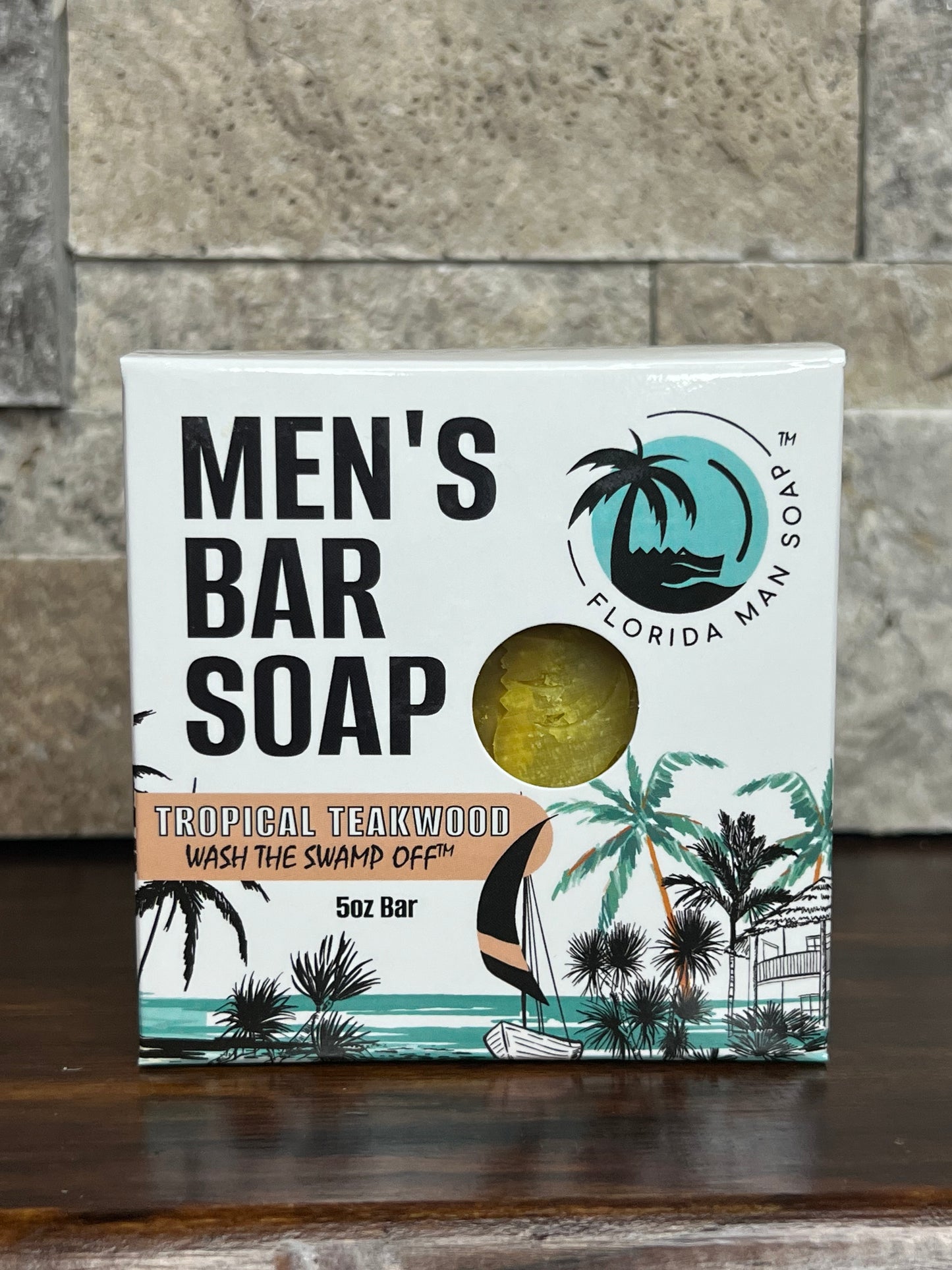 Soap Bar - Tropical Teakwood