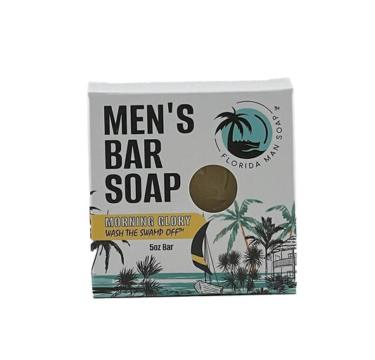 Bar Soap - Morning Glory - Florida Man SoapBar Soap - Morning GlorySoap BarFlorida Man SoapFlorida Man Soap