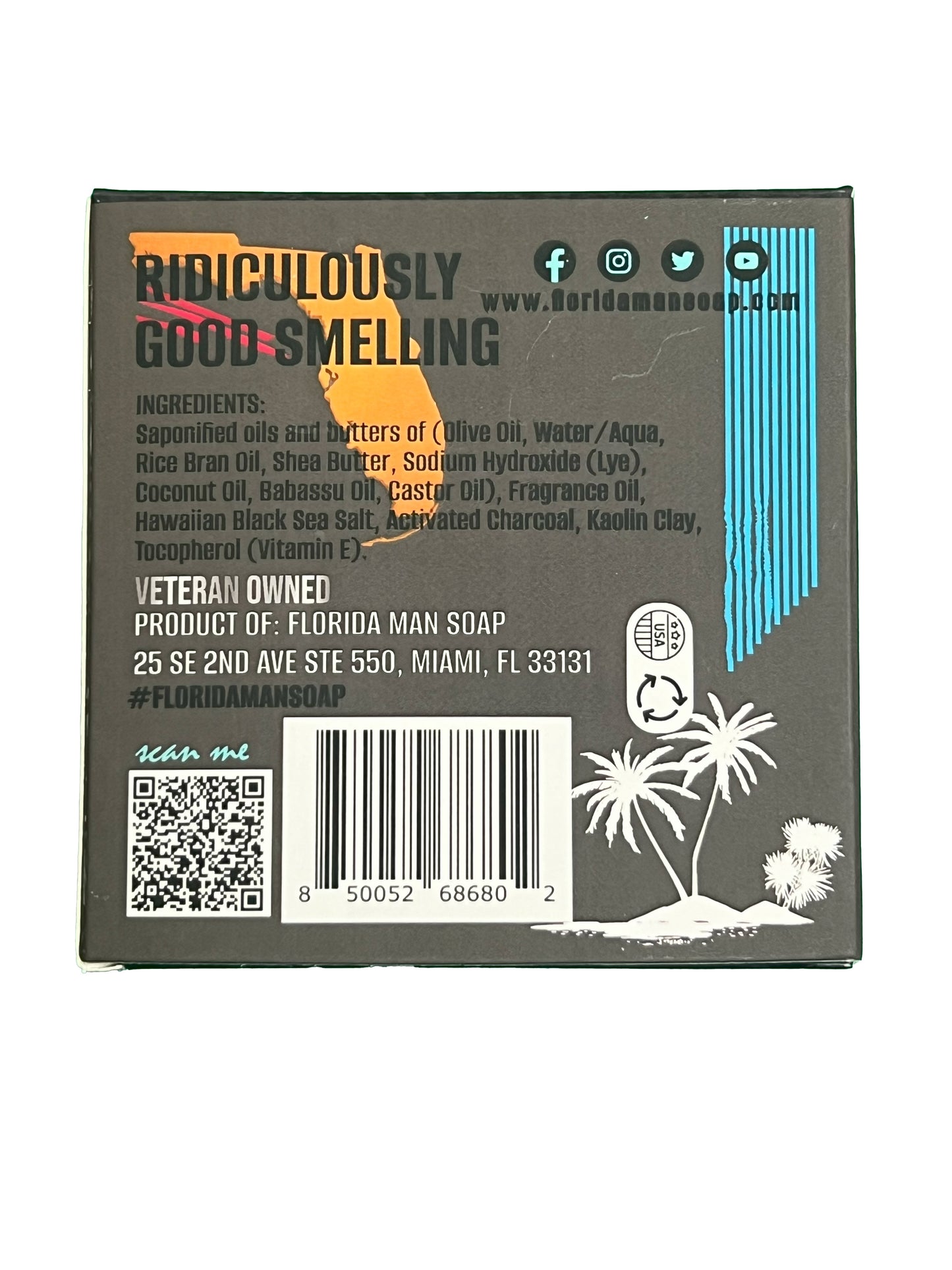 Bar Soap - Black Coral