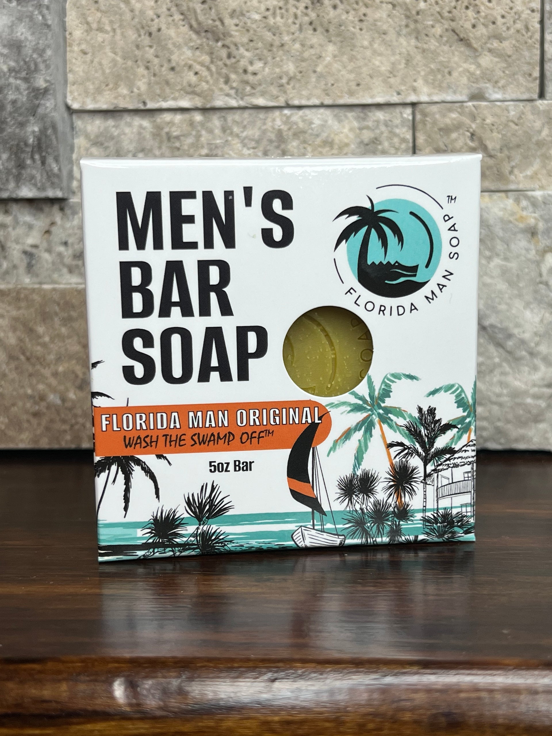 Florida Man Brick Soap by Freehand Goods