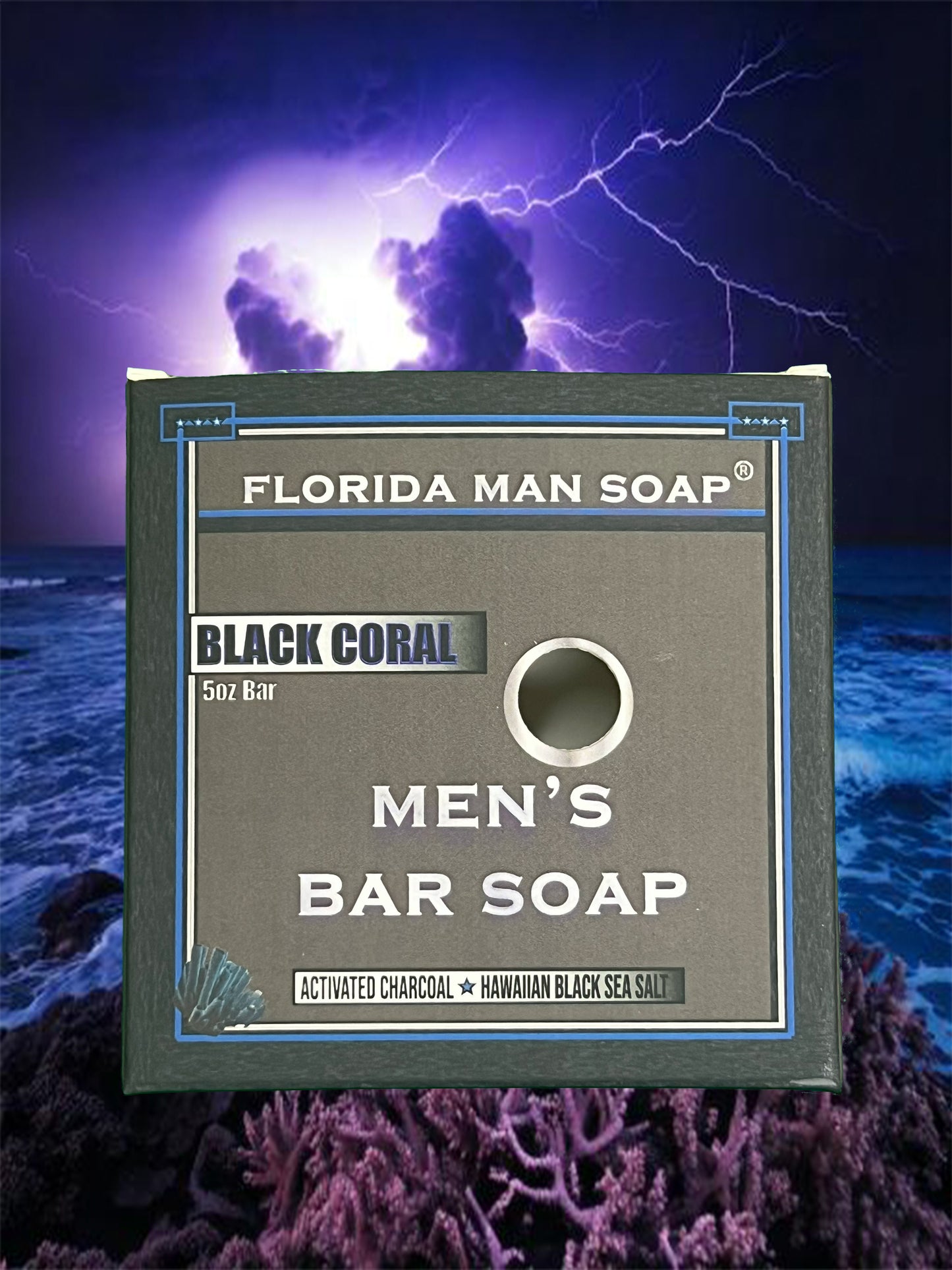 Bar Soap - Black Coral